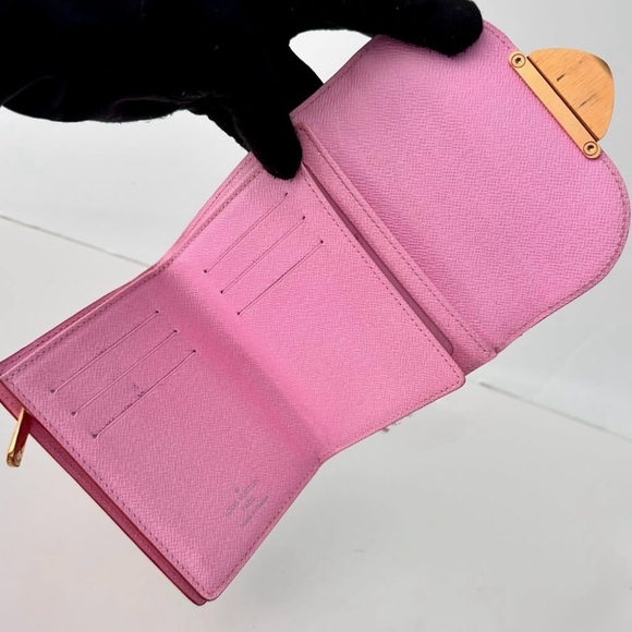 Louis Vuitton Authentic Joey White Multicolour Wallet - Takashi Murakami - Picture 11 of 13